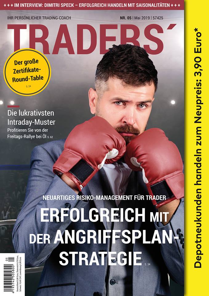 Titelbild TRADERS’ 05/2019 mit APS-Coverstory