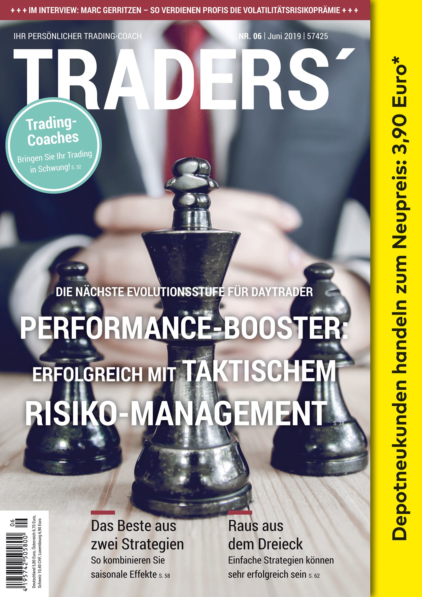 Titelbild TRADERS’ 06/2019 mit APS-Coverstory